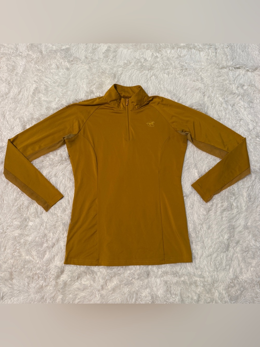 Women’s Long-Sleeve Half-Zip Performance Top - Mustard